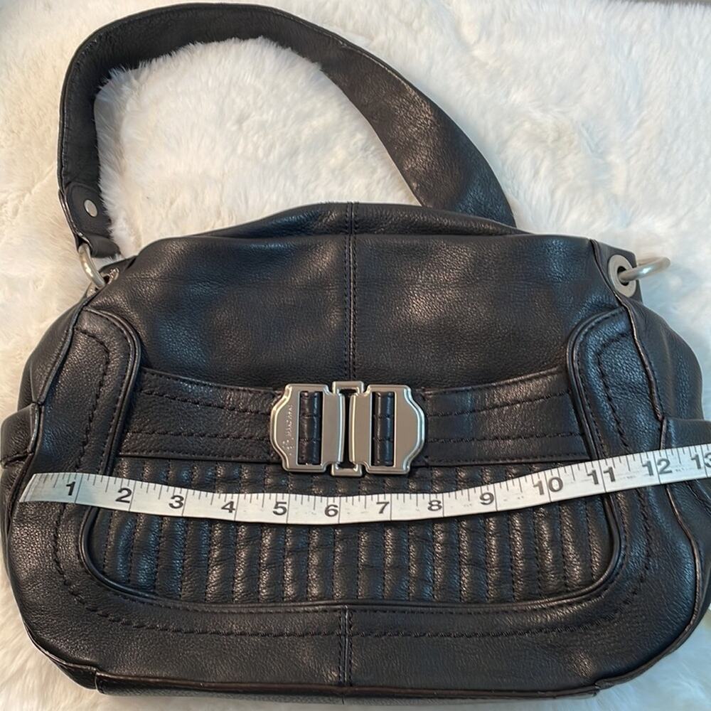 B. Makowsky black leather bag - Picture 8 of 10